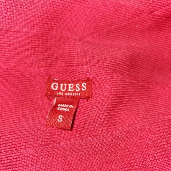 Guess Bandage Hot Pink Off Shoulder Top! - Picture 5 of 5